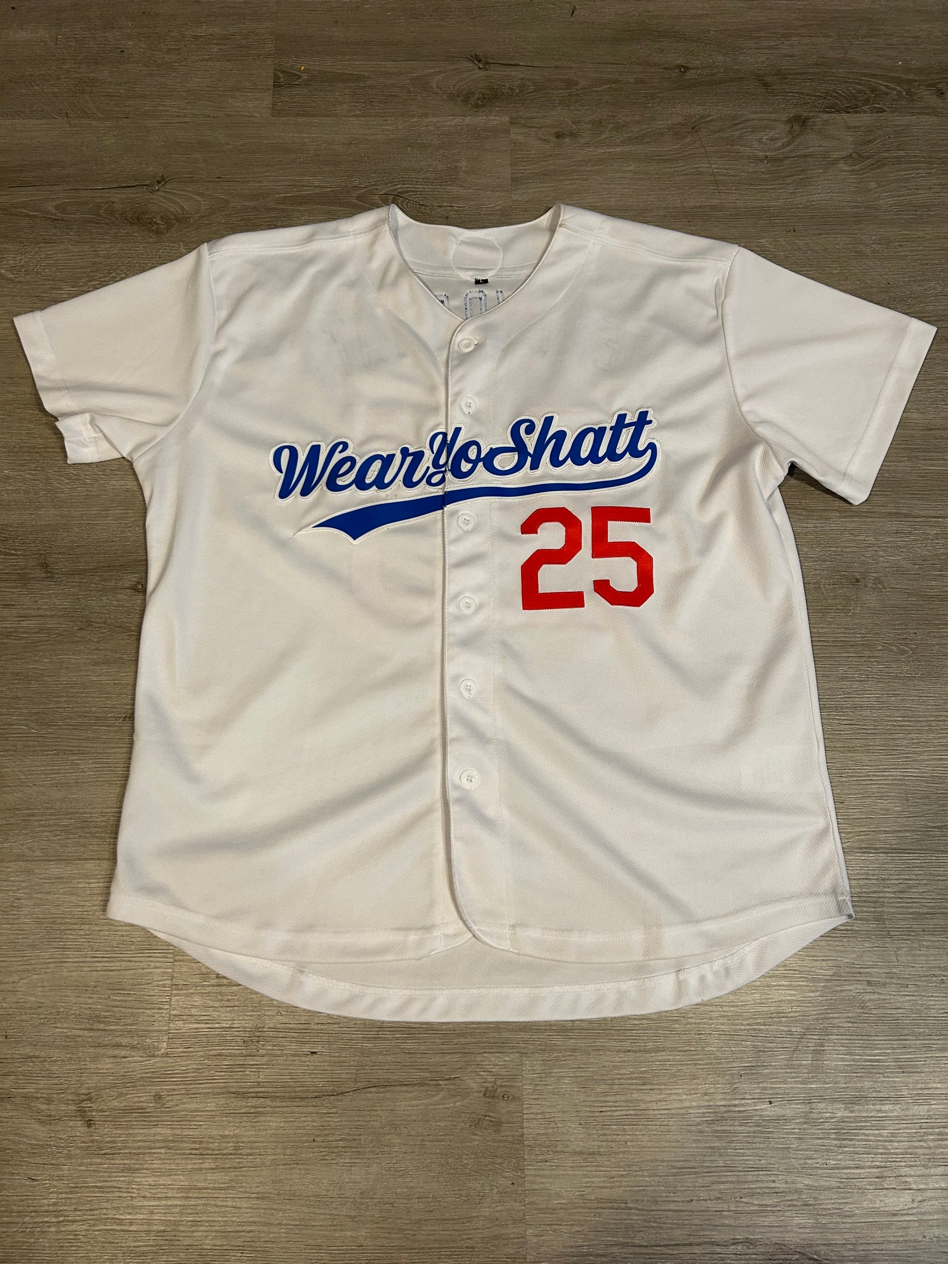 LA Doger Colors Baseball Jersey #25