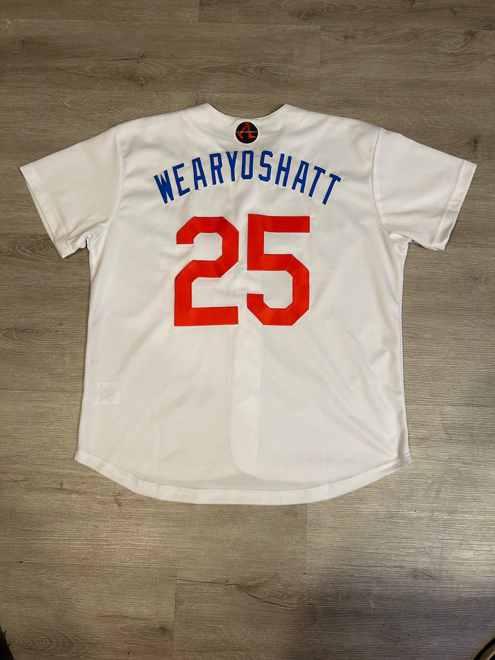 LA Doger Colors Baseball Jersey #25