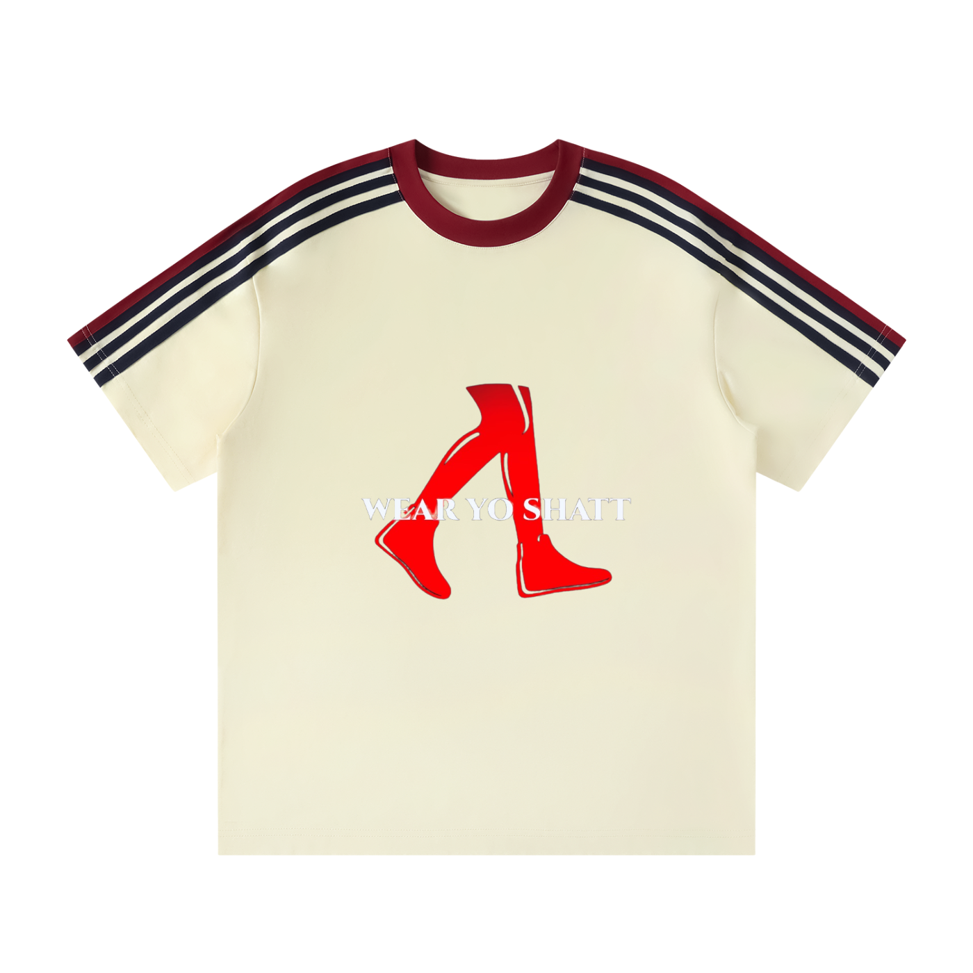 Striped T-Shirt (Classic Logo)