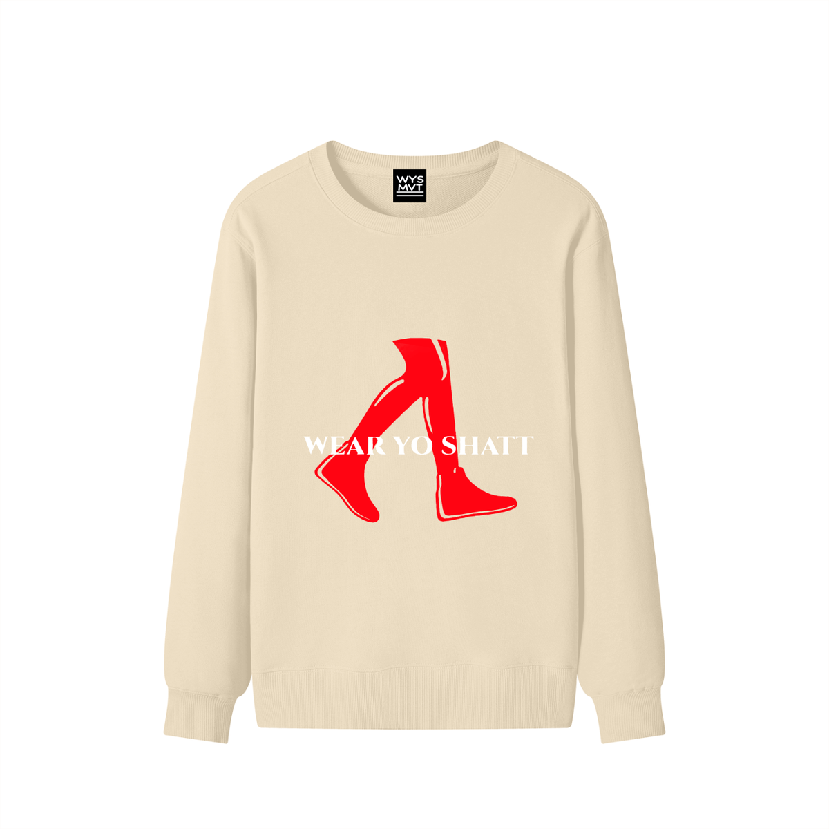 Unisex Cotton Lite Sweatshirt (Classic Logo)