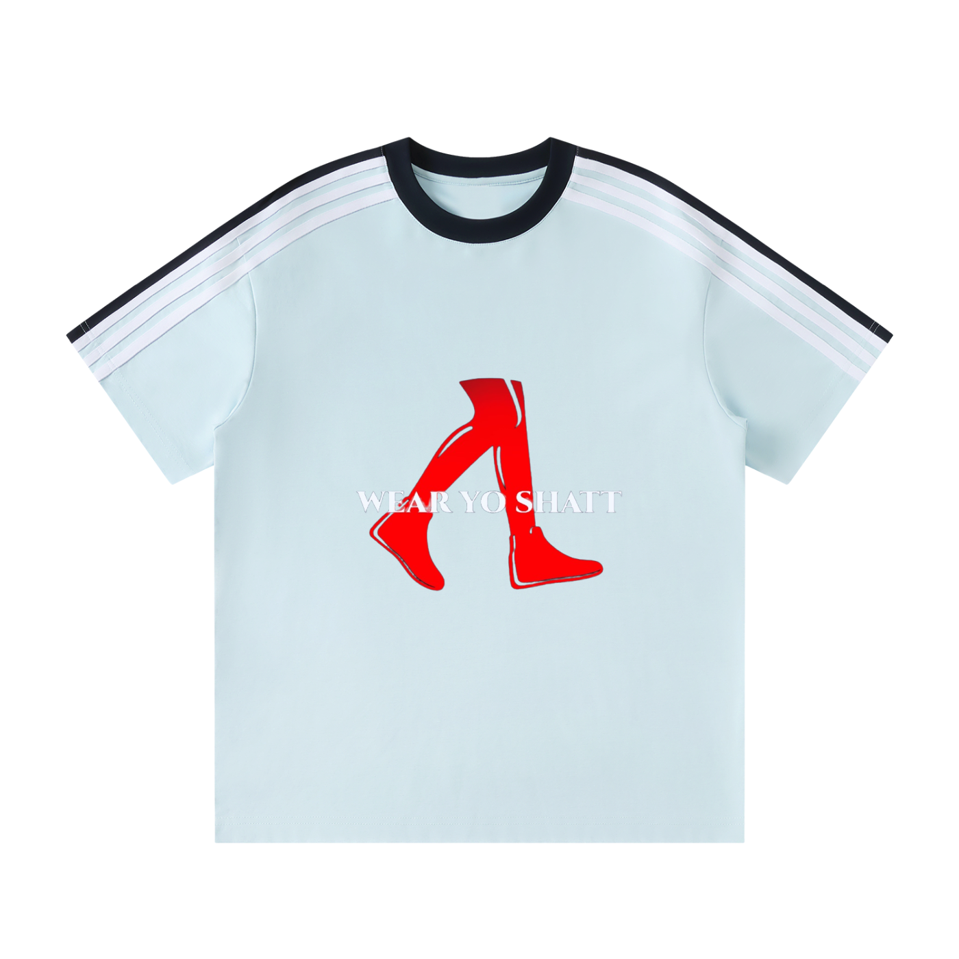 Striped T-Shirt (Classic Logo)