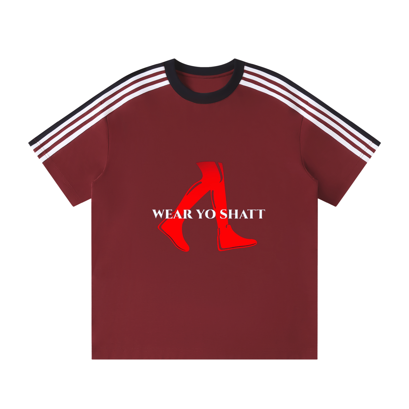 Striped T-Shirt (Classic Logo)