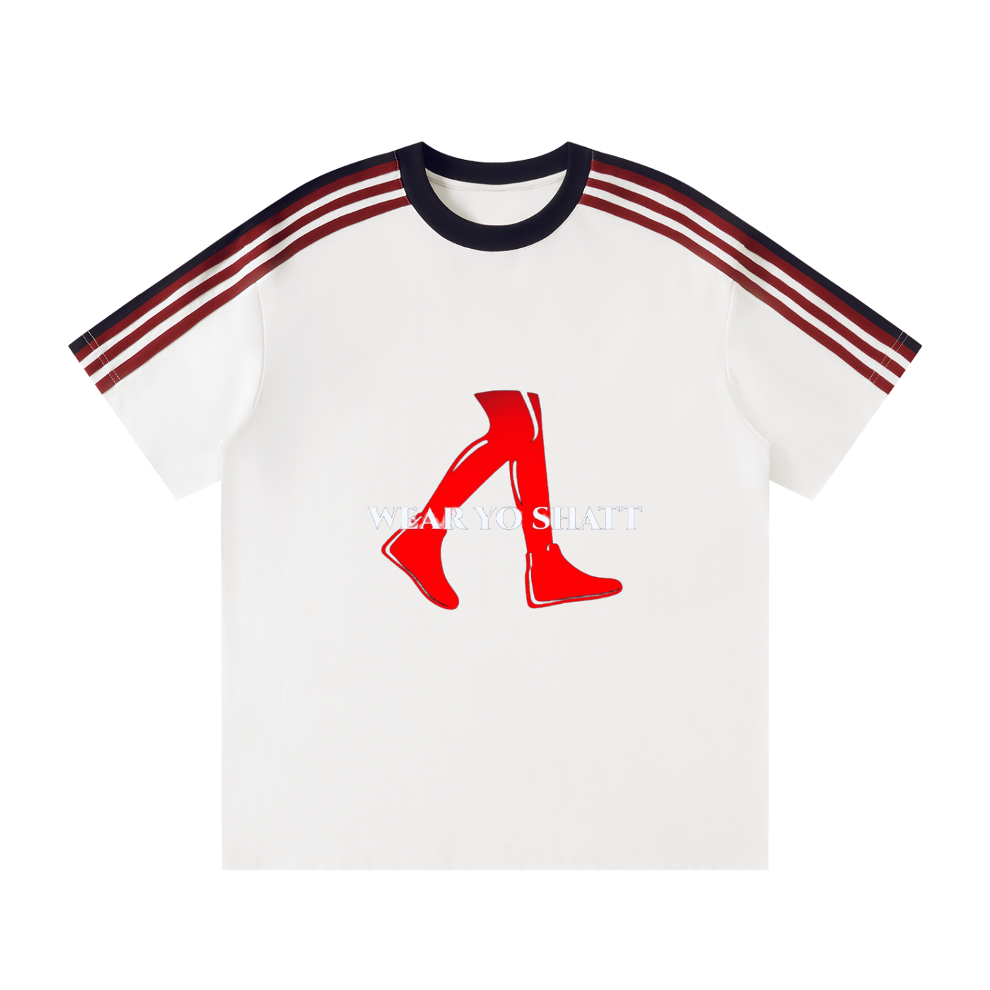 Striped T-Shirt (Classic Logo)