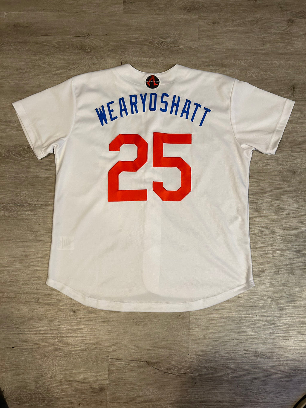 LA Doger Colors Baseball Jersey #25