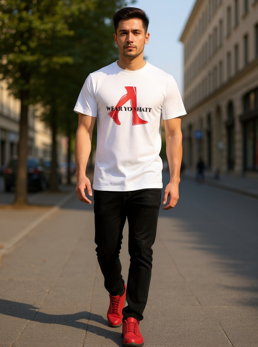 WearYoShatt White T-Shirt