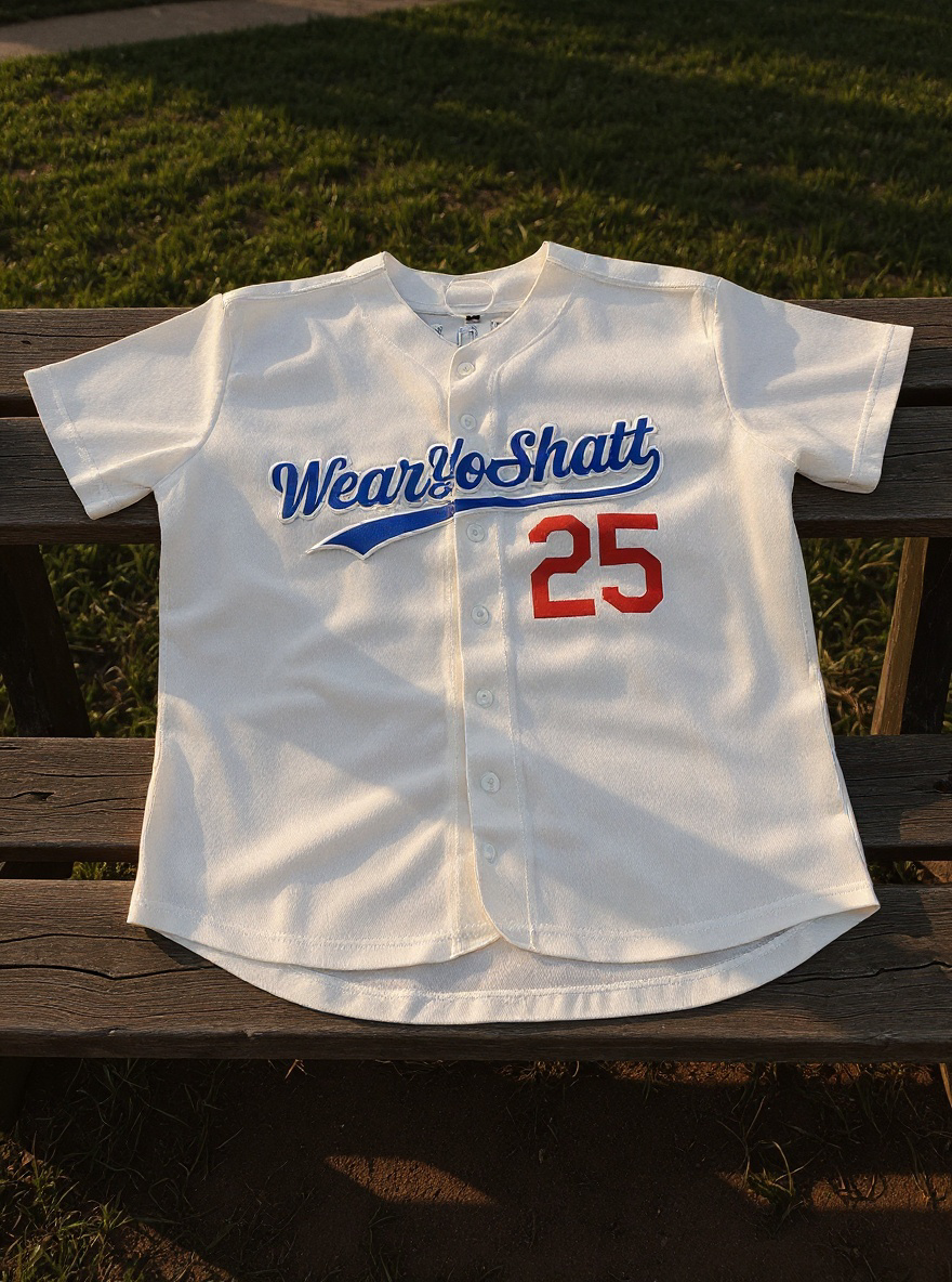 LA Doger Colors Baseball Jersey #25