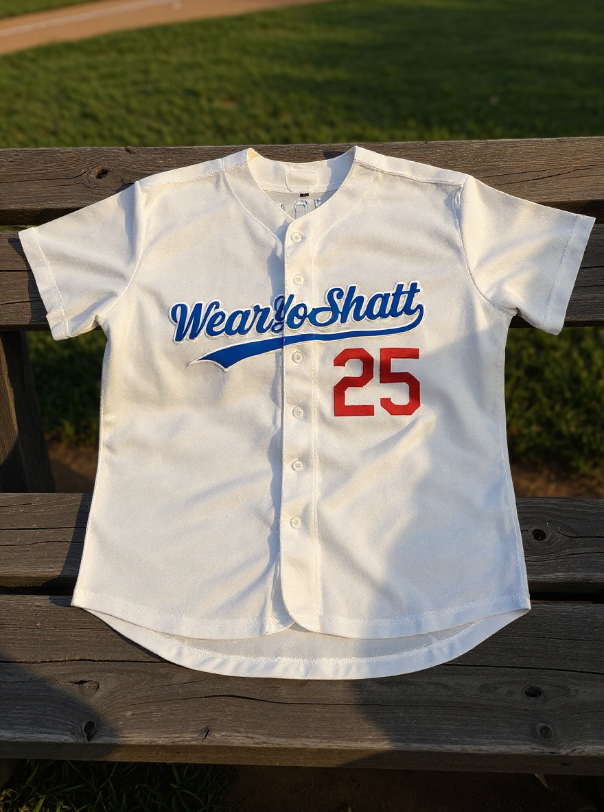 LA Doger Colors Baseball Jersey #25