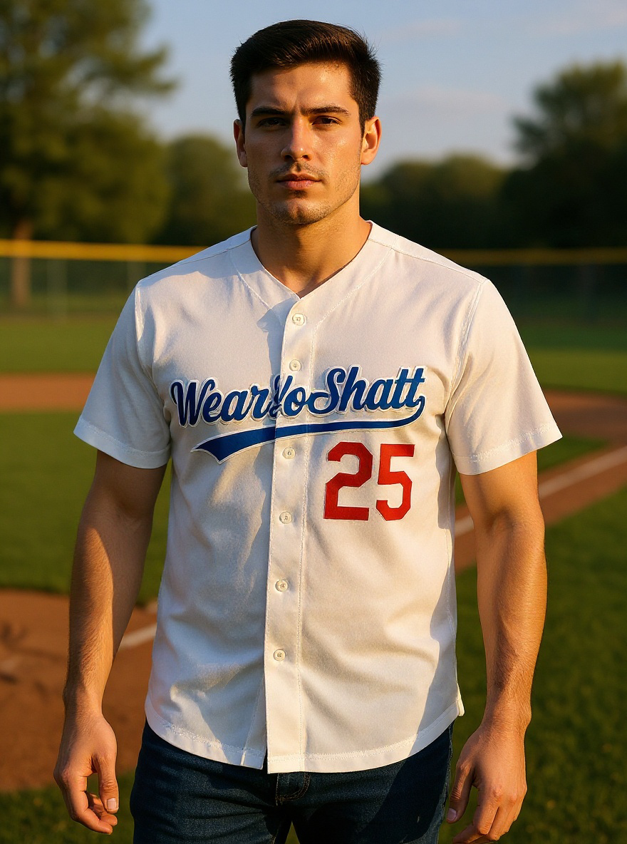 LA Doger Colors Baseball Jersey #25