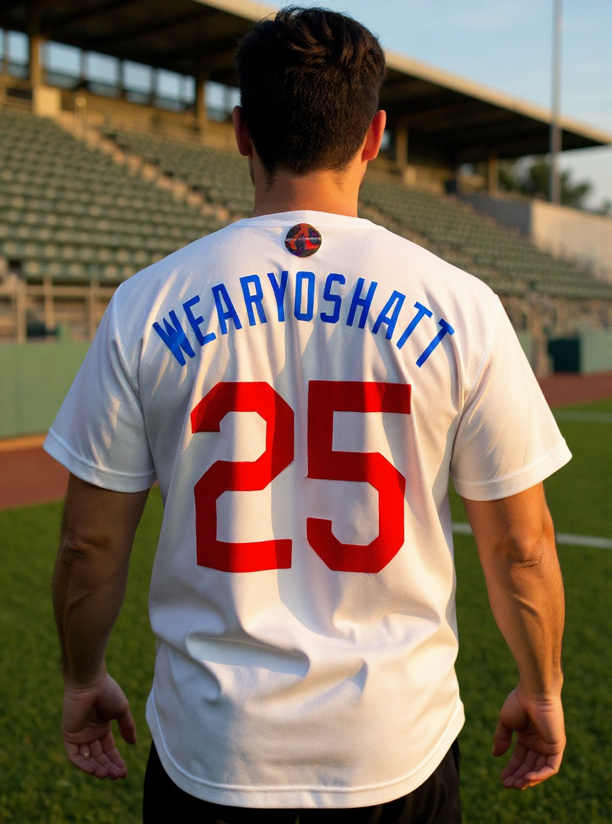 LA Doger Colors Baseball Jersey #25