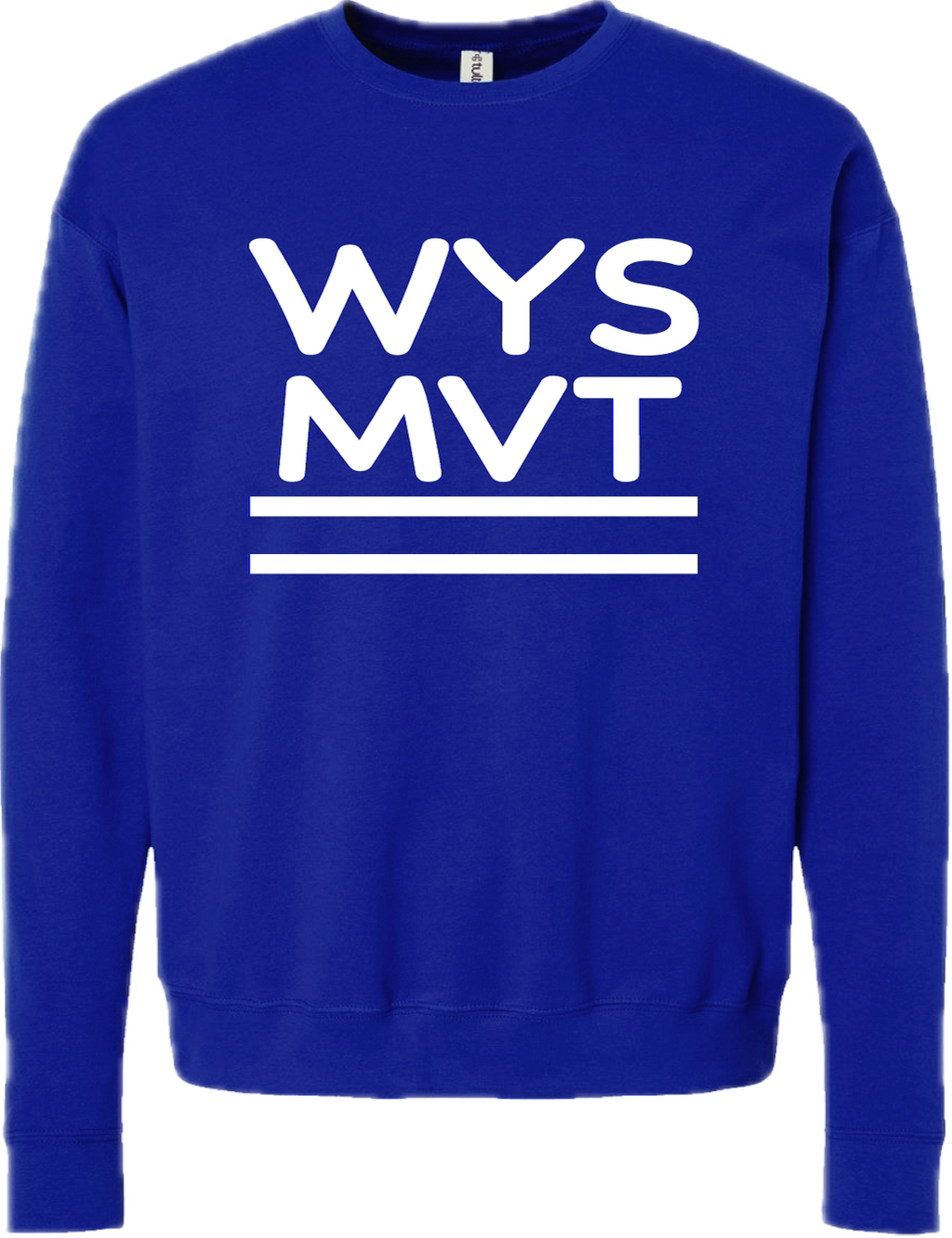 Blue Crew Neck Sweater