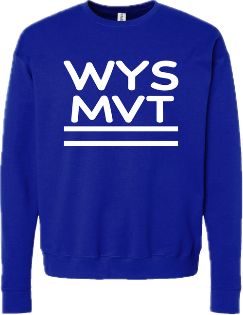 Blue Crew Neck Sweater