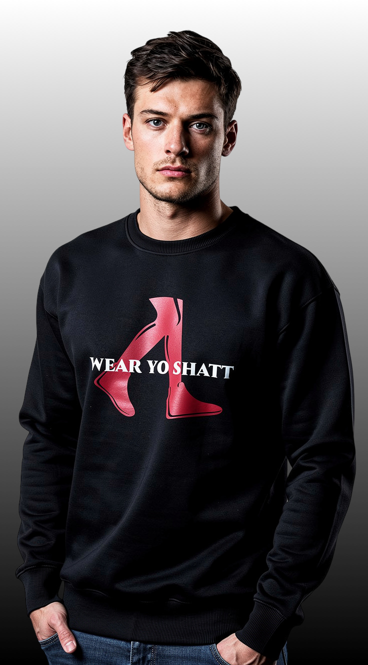 Black Crew Neck Sweater