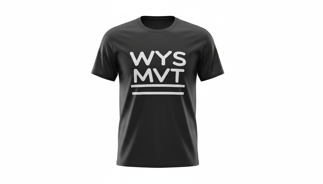 WYS MVT Black T-Shirt