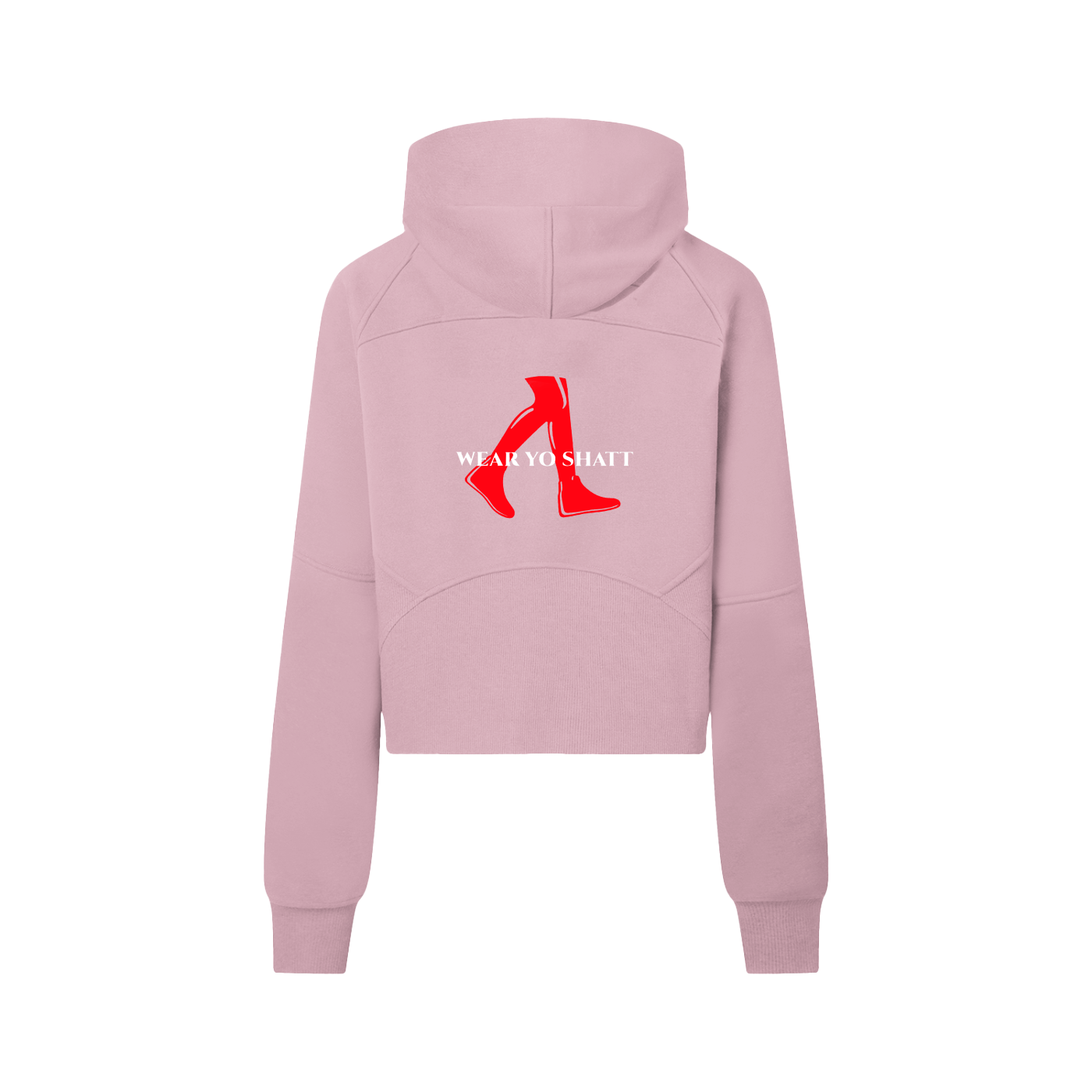 Cropped Half-Zip Hoodie