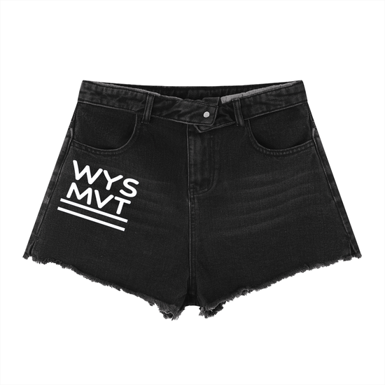 Women’s Vintage Wash High Rise Denim Shorts