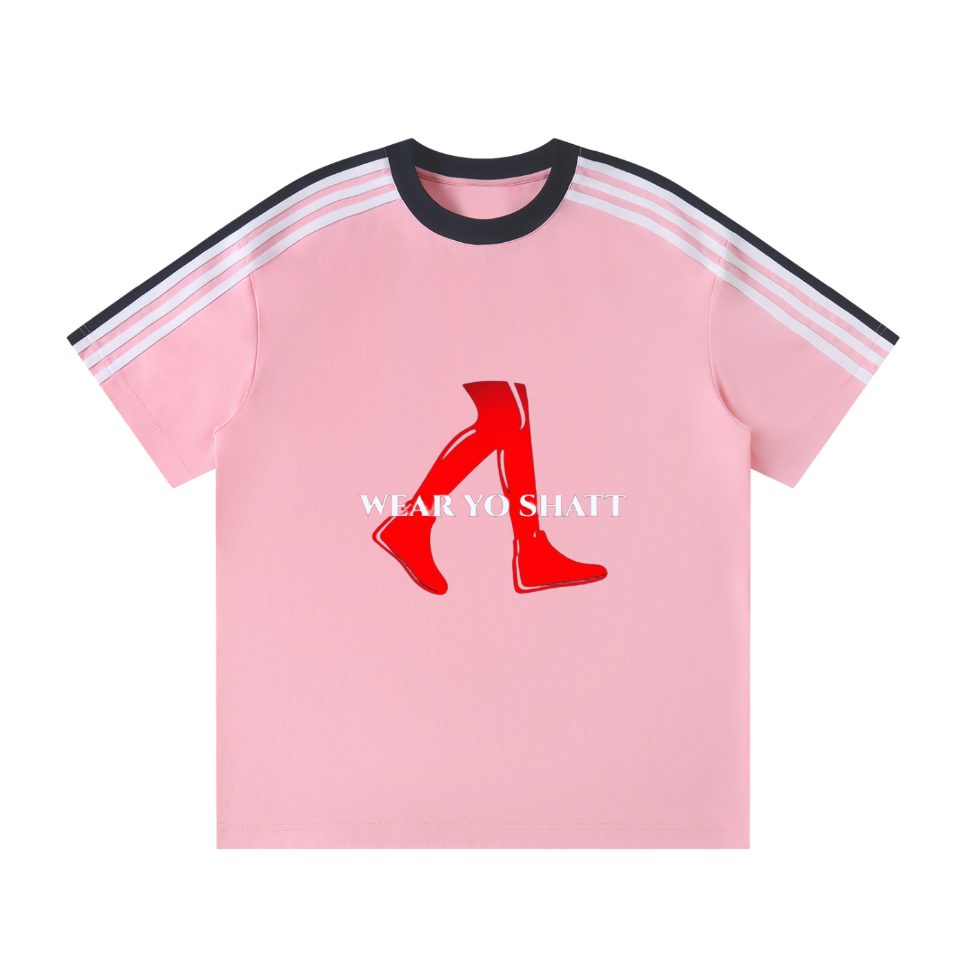 Striped T-Shirt (Classic Logo)