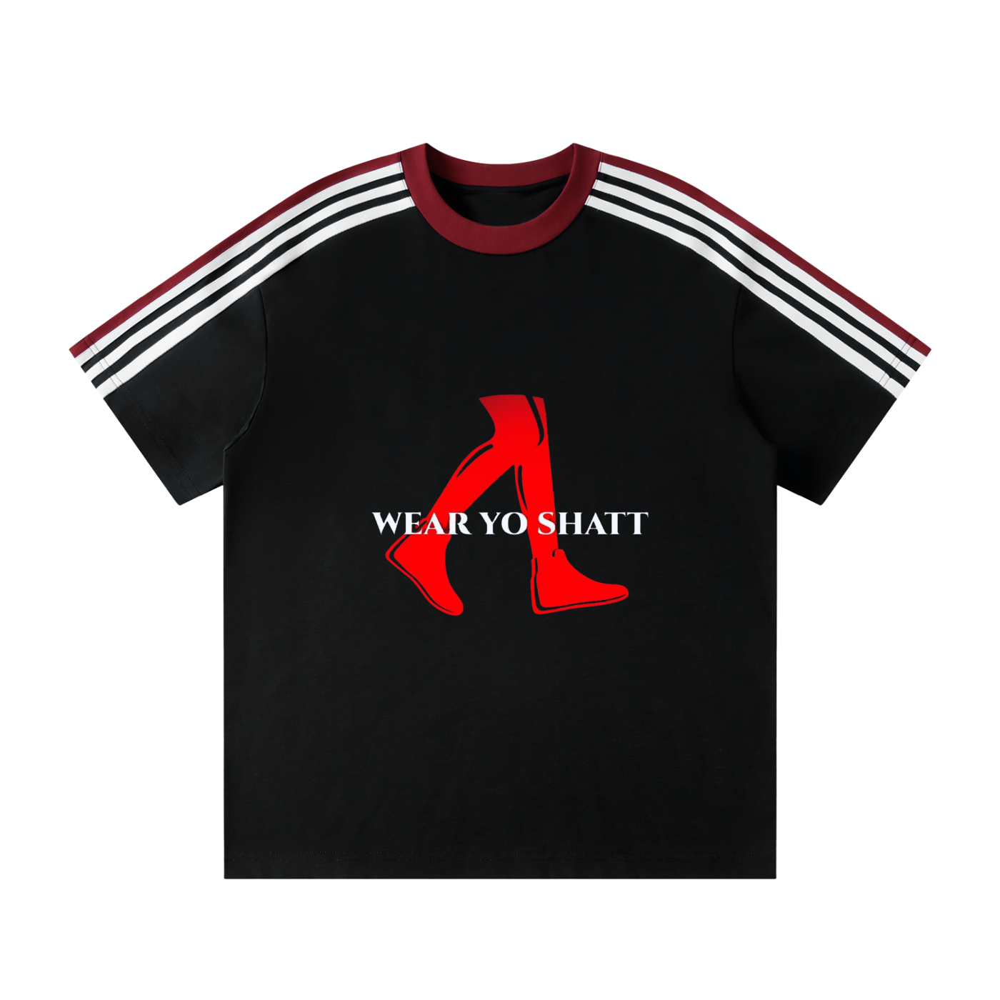 Striped T-Shirt (Classic Logo)