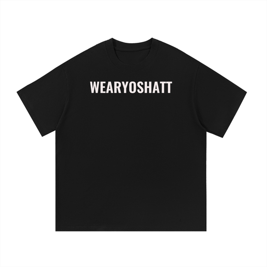 Cotton T-Shirt Letters Logo