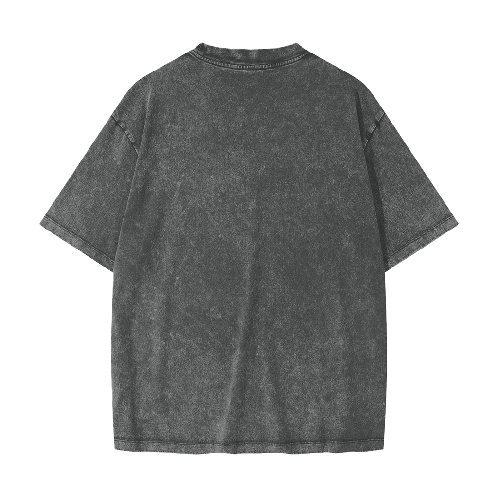 Heavyweight Snow Washed T-Shirt Classic WearYoShatt Logo