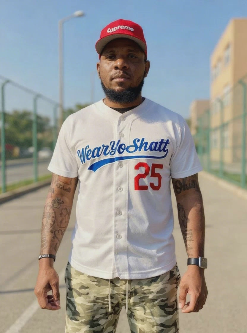 LA Doger Colors Baseball Jersey #25